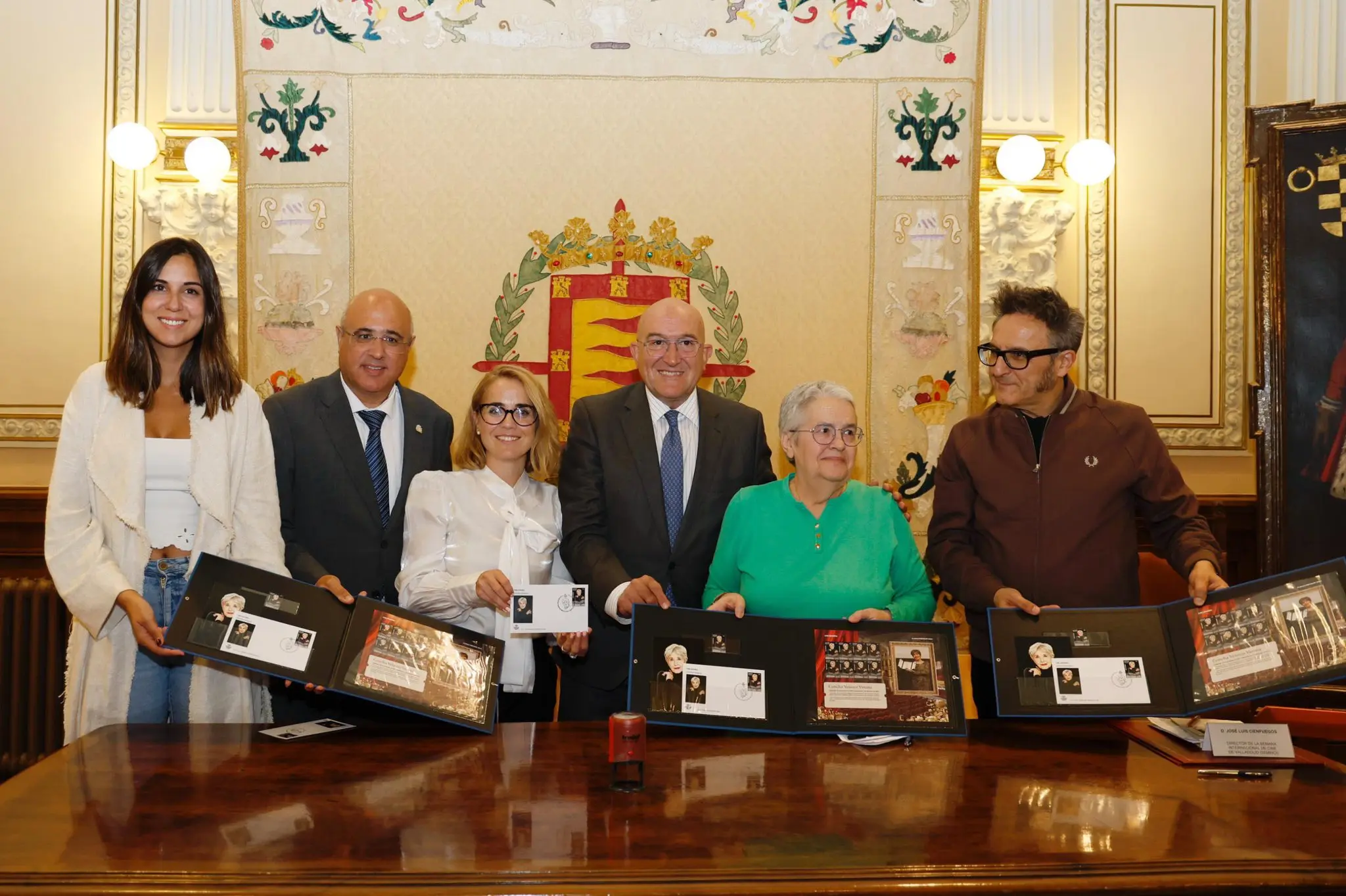 Imagen del acto de presentación compartida por el Ayuntamiento de Valladolid.