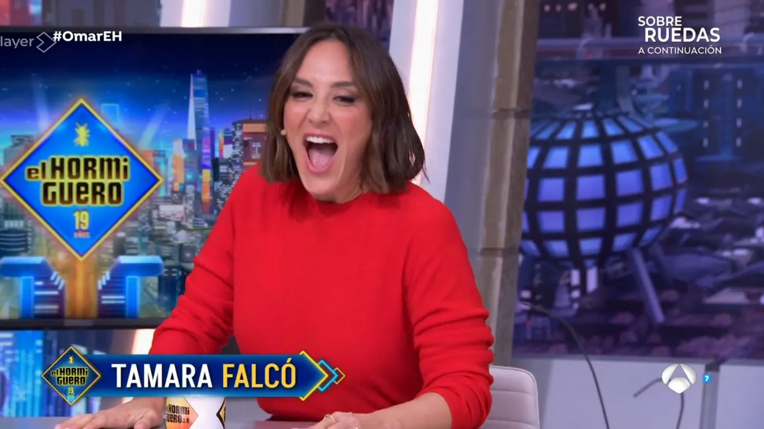 Tamara Falcó en 'El Hormiguero'.