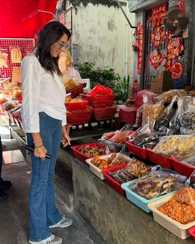 Paz Padilla en su viaje a Hong Kong