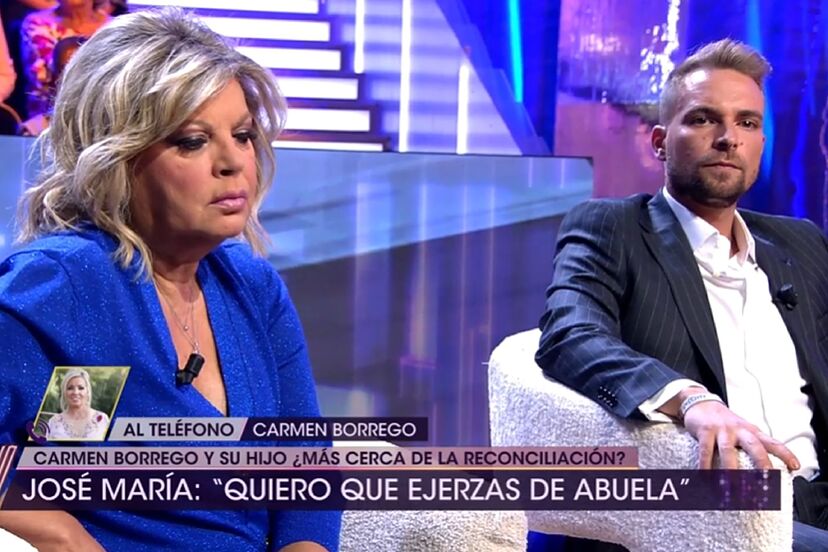 Terelu Campos no entendía el tono con el que su hermana irrumpió en directo.