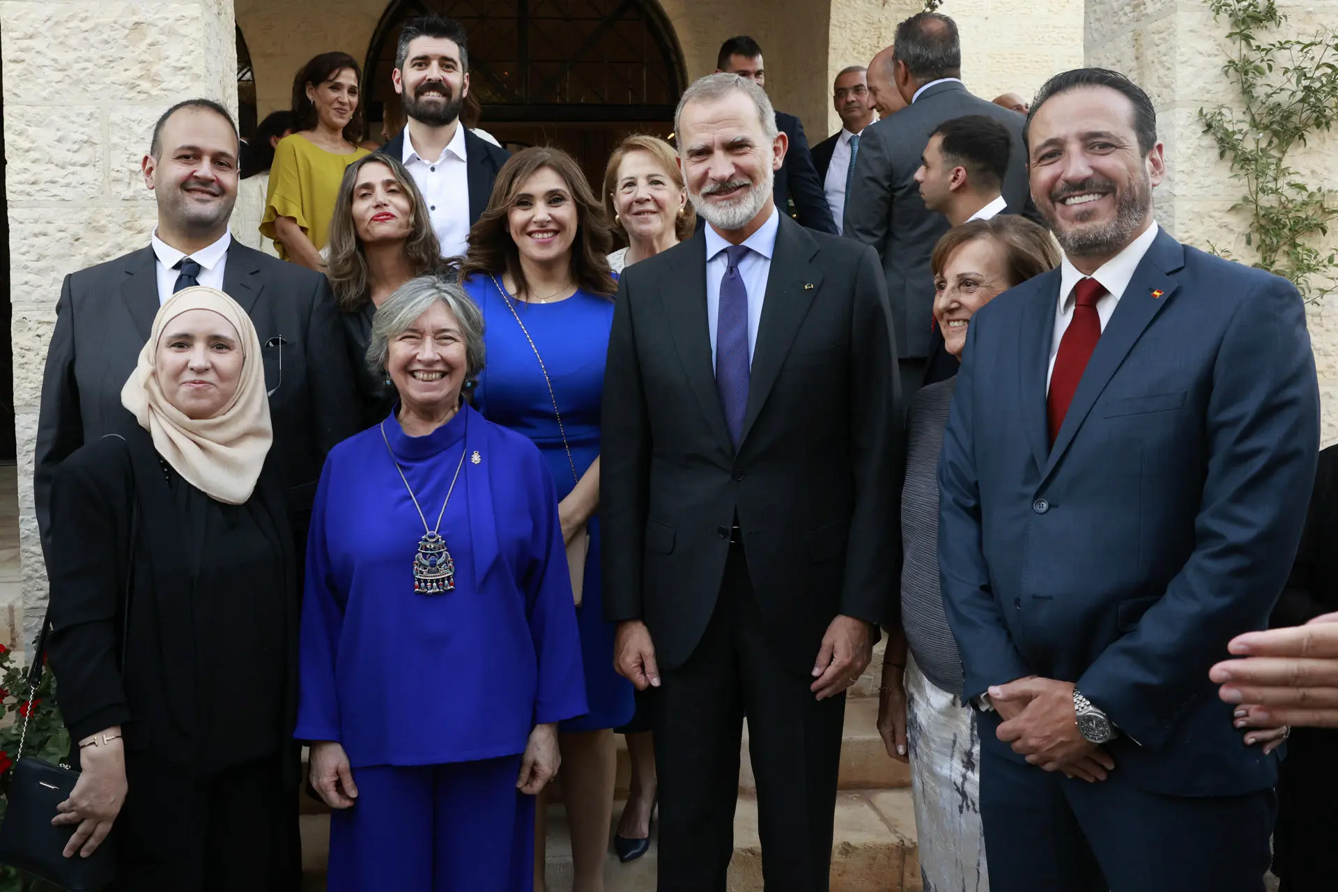 Felipe VI en Jordania.