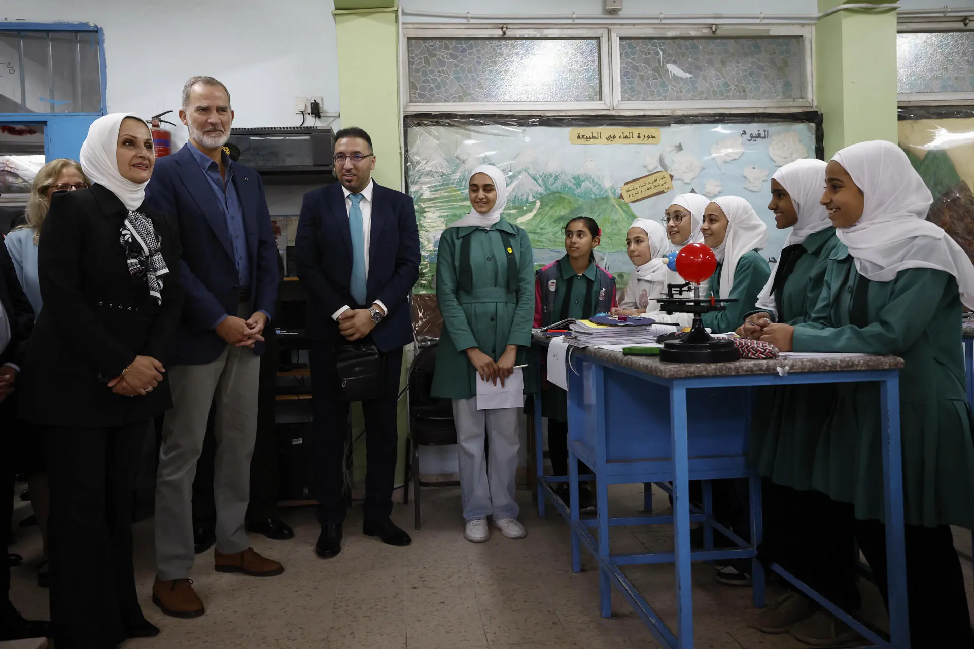 Felipe VI en Jordania.