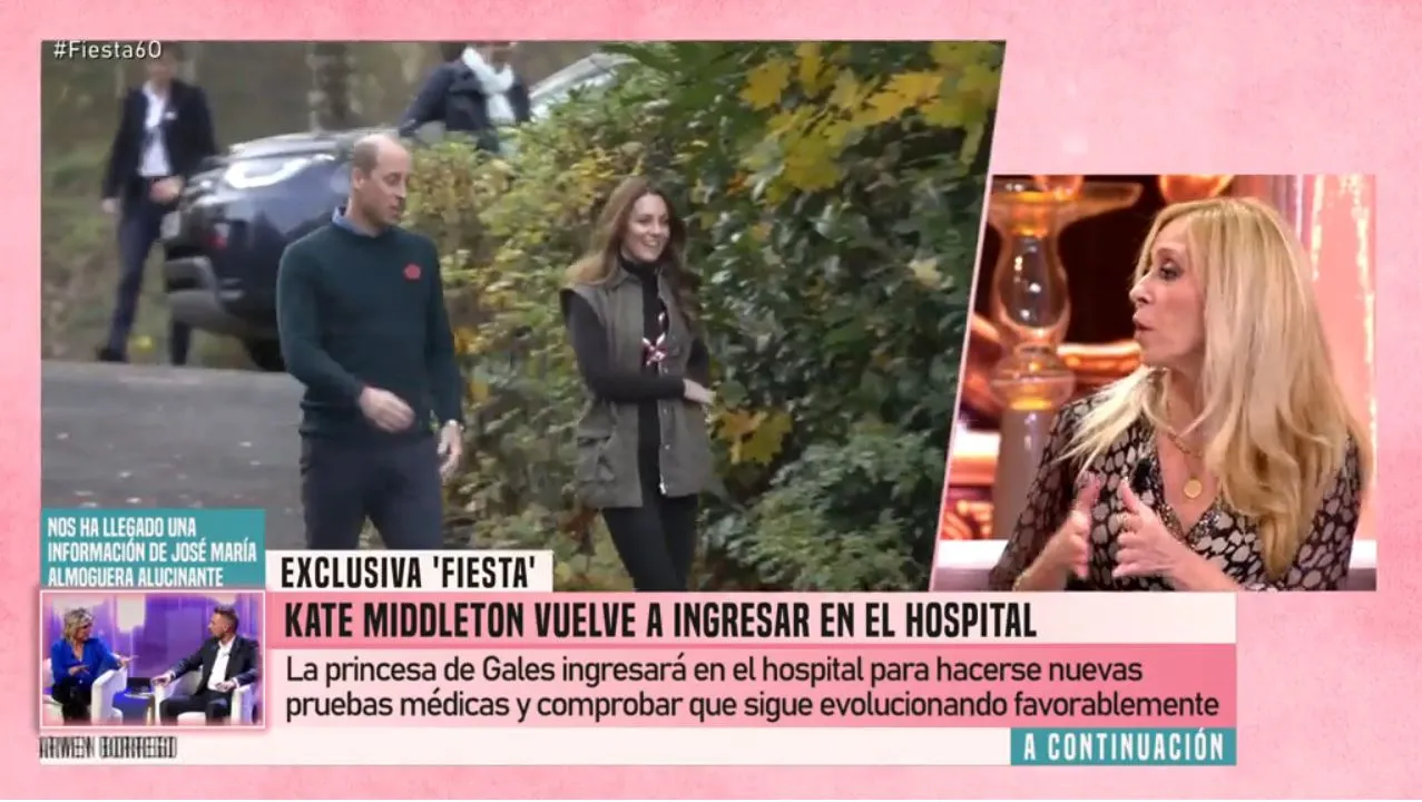 En 'Fiesta' hablan de Kate Middleton.