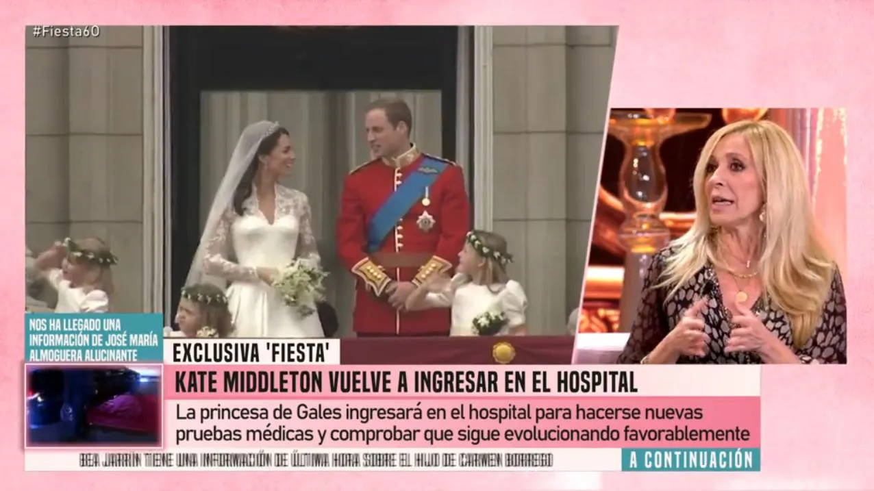 En 'Fiesta' hablan de Kate Middleton.