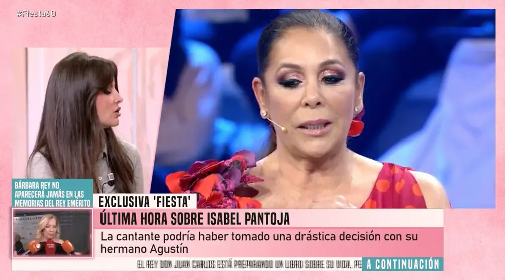 Alexia Rivas cuenta las medidas que ha tomado Isabel para evitar las filtraciones.