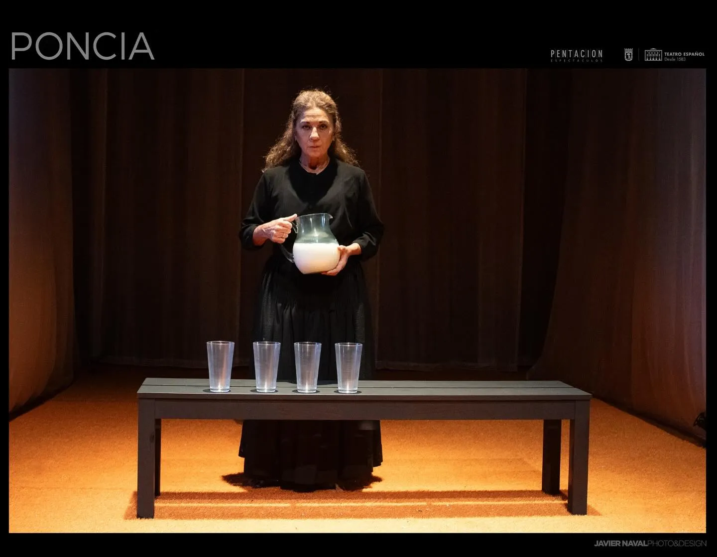 Lolita en su obra de teatro 'Poncia'.