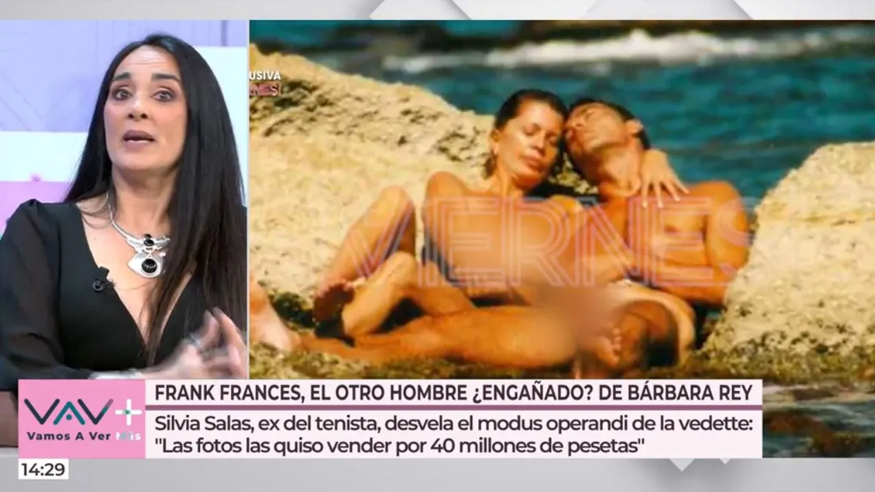 Silvia Salas habla de las fotos íntimas de Bárbara Rey y Frank Francés.