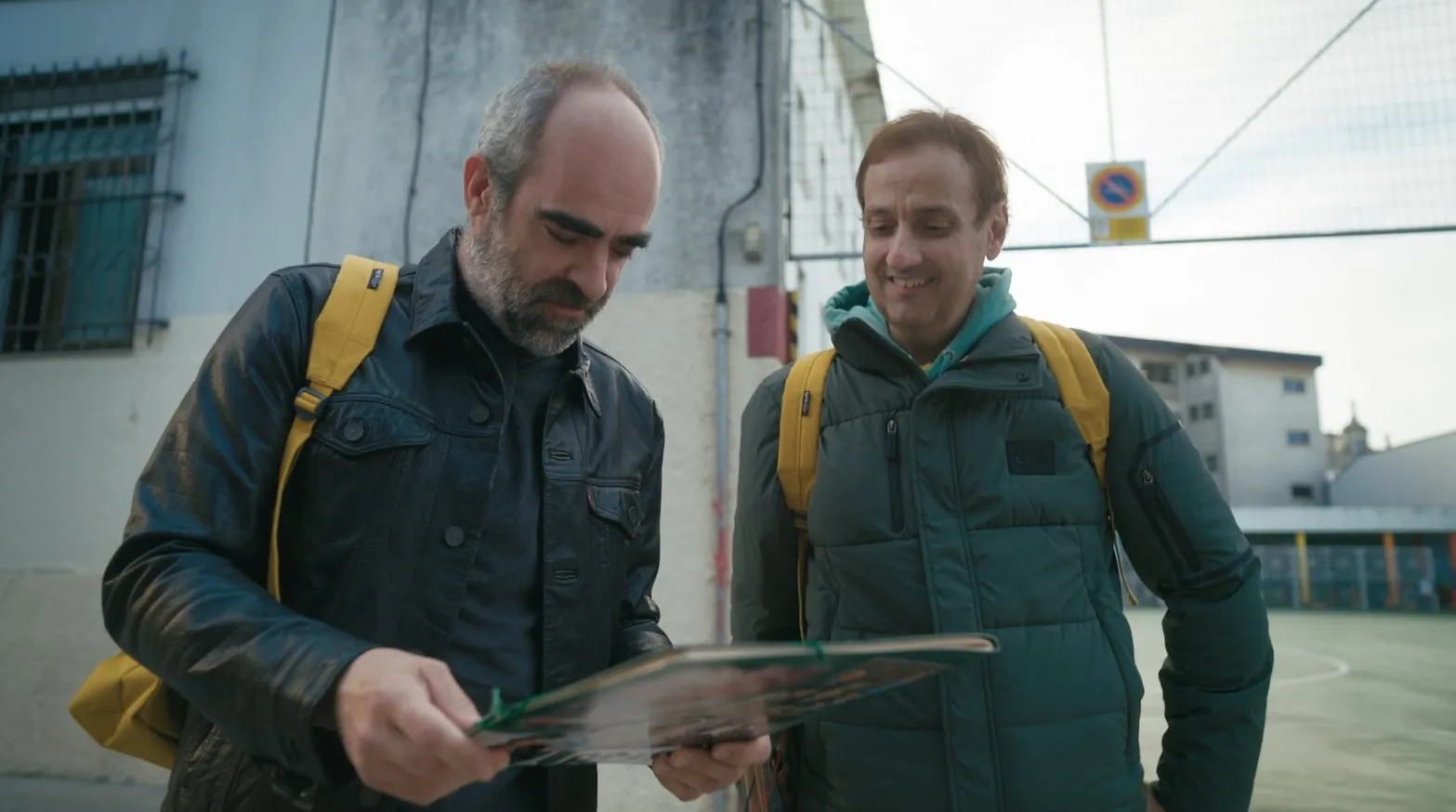 Luis Tosar en 'El camino a casa' con Albert Espinosa.