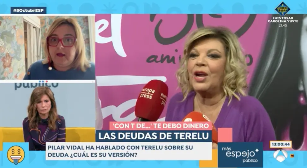 Pilar Vidal responde en nombre de Terelu.