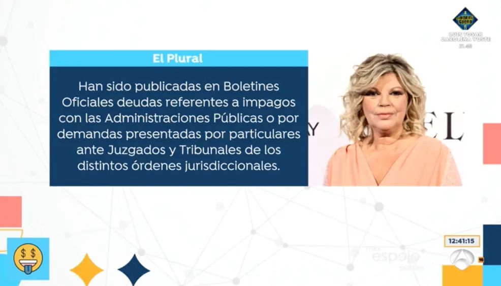 Las deudas podrían acarrear a la colaboradora problemas penales por los impagos.