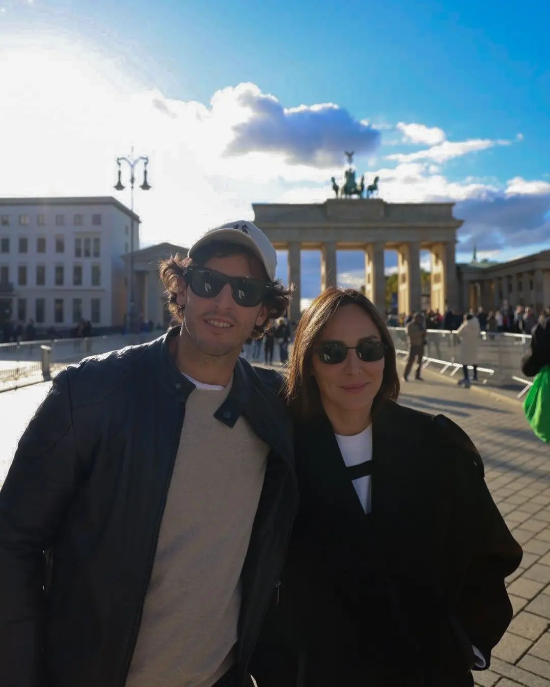 La pareja en Berlín.