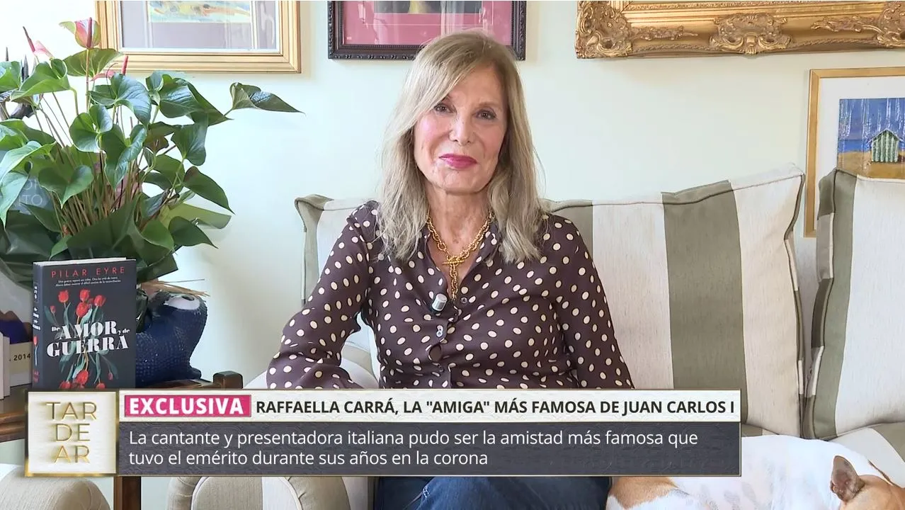 Pilar Eyre habla en 'TardeAR' de las amantes del rey Juan Carlos I.