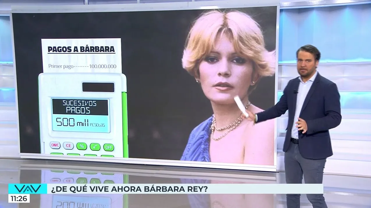 En 'Vamos a ver' hablan de los pagos a Bárbara Rey por su relación con Juan Carlos I.