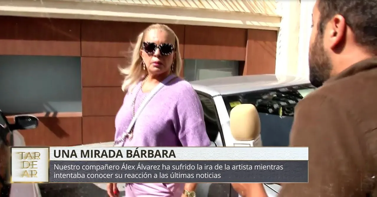 Bárbara Rey en el programa 'TardeAR'.