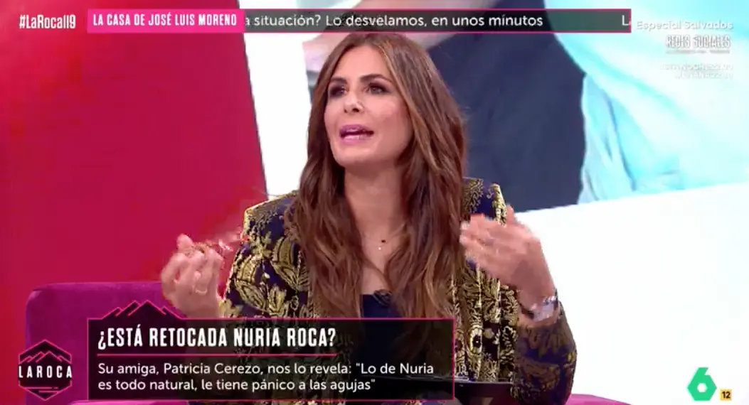 La presentadora no tuvo ningún problema en hablar de qué tratamientos se hace.