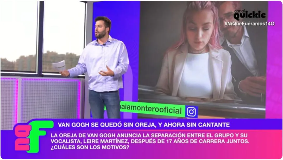 En 'Ni que fuéramos' hablan de La Oreja de Van Gogh.