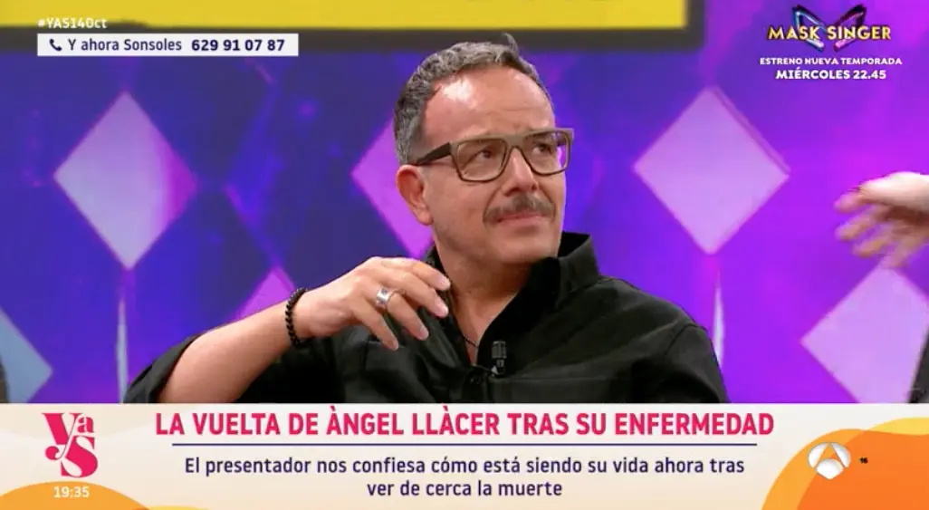 La vuelta de Àngel Llácer.