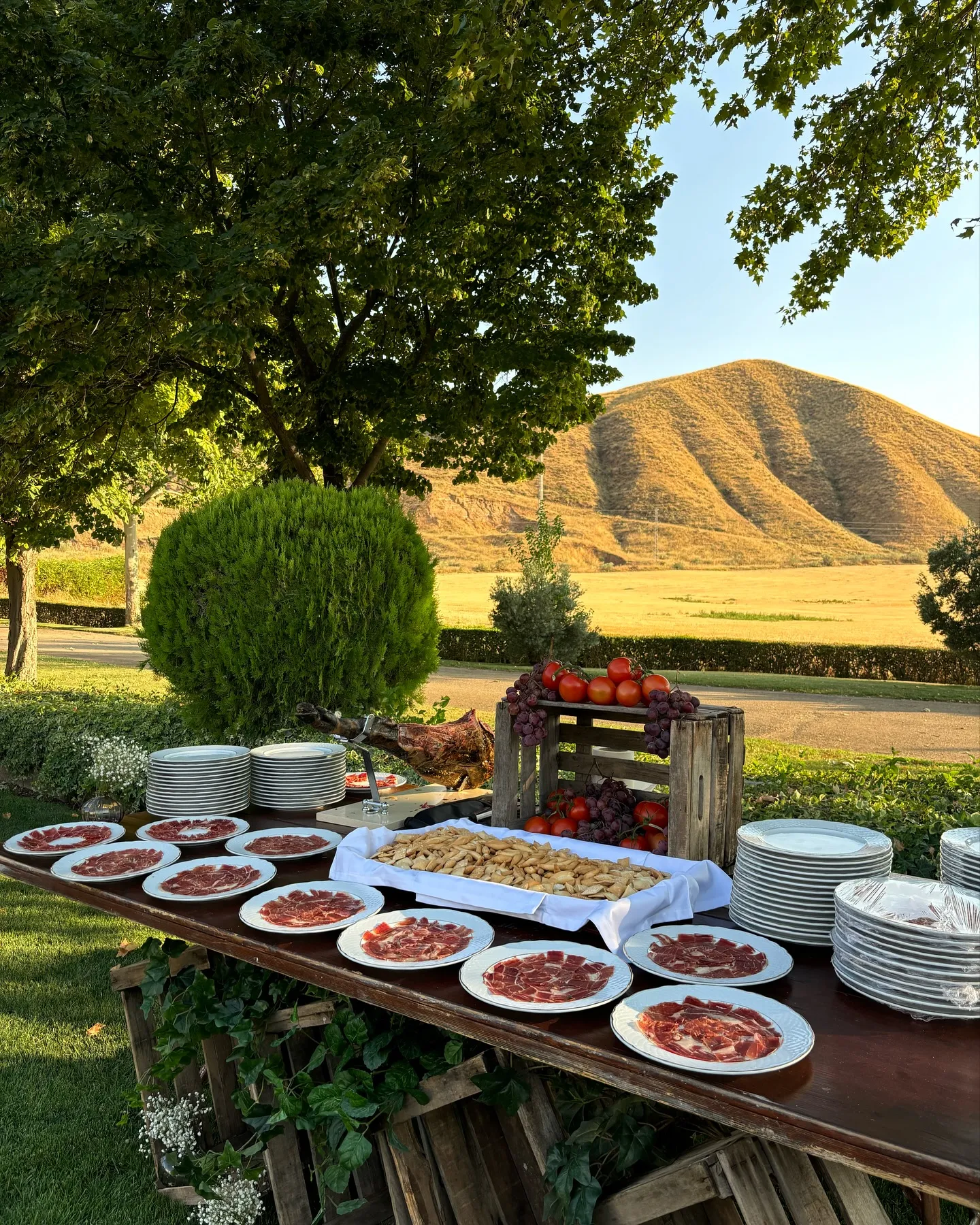 La finca de la boda de Ángel Cristo y Ana Herminia.