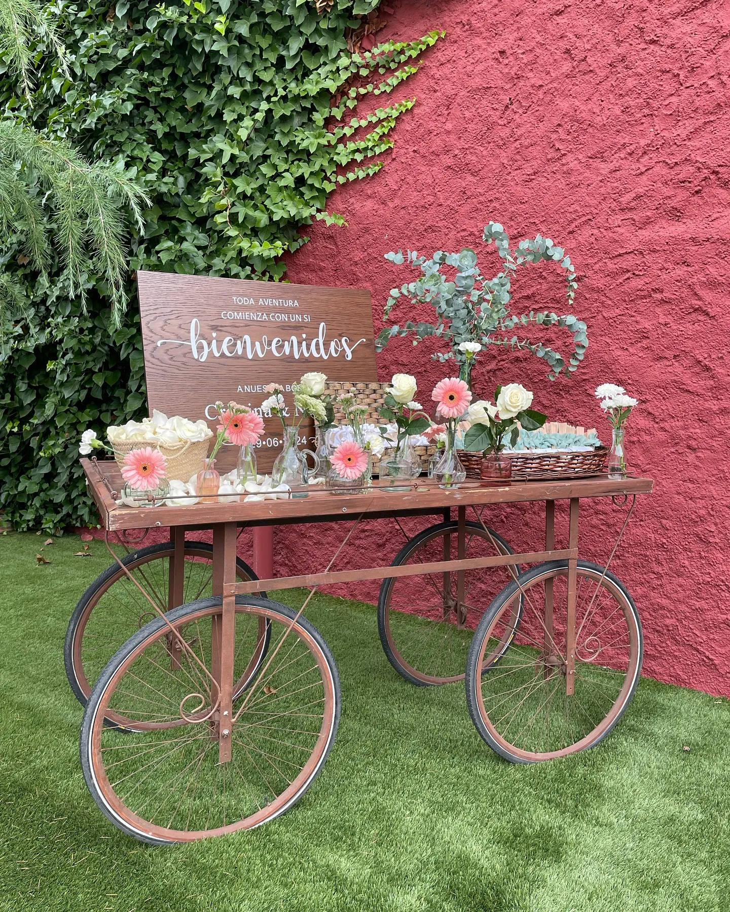 La finca de la boda de Ángel Cristo y Ana Herminia.