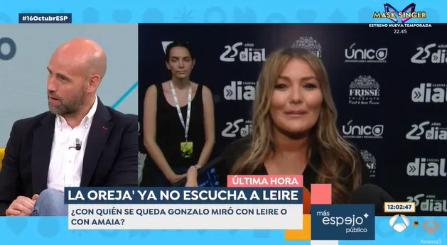 Gonzalo Miró defiende a Amaia Montero en Espejo Público