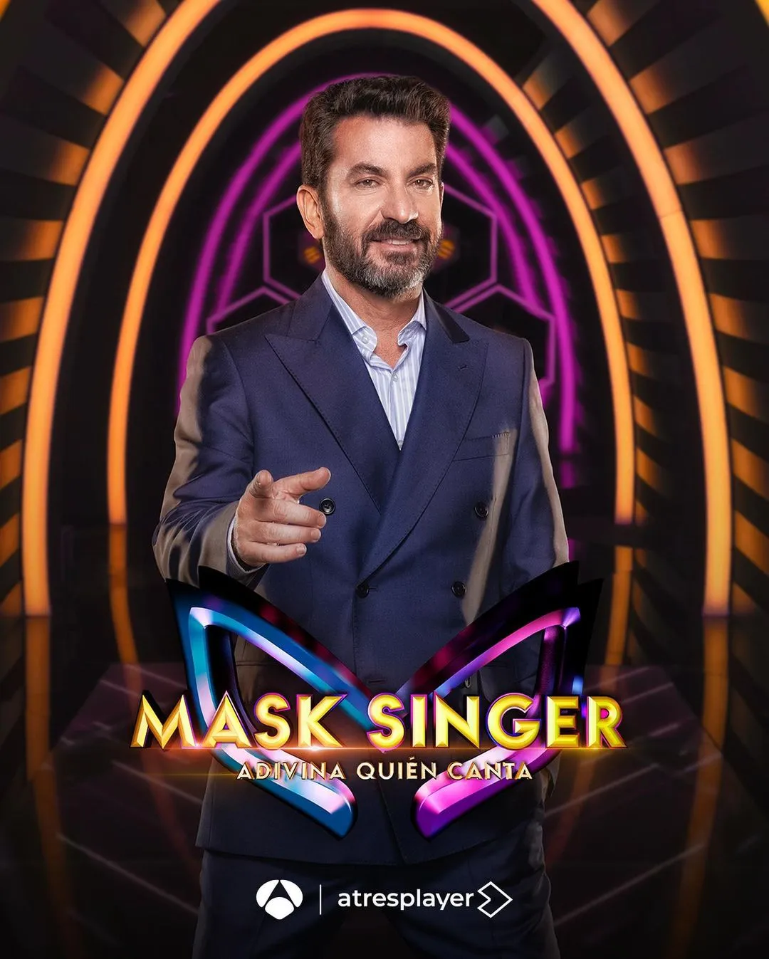 Arturo Valls en una imagen promocional de Mask Singer