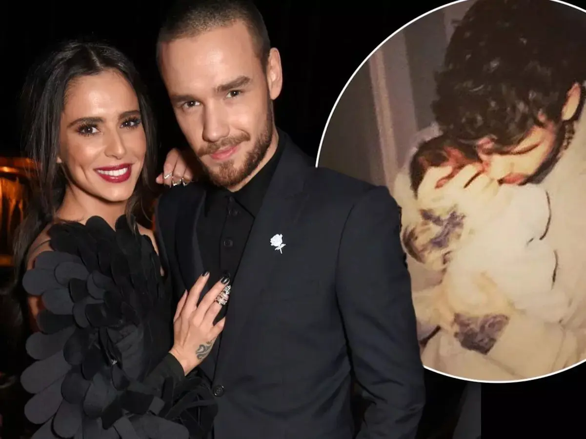 Liam Payne con Cheryl Cole cuando tuvieron a su hijo Bear.