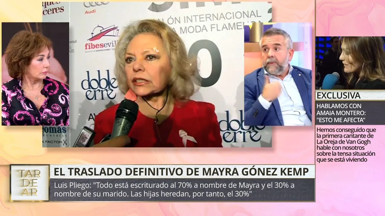 En 'TardeAR' hablan de la herencia de Mayra Gómez Kemp.