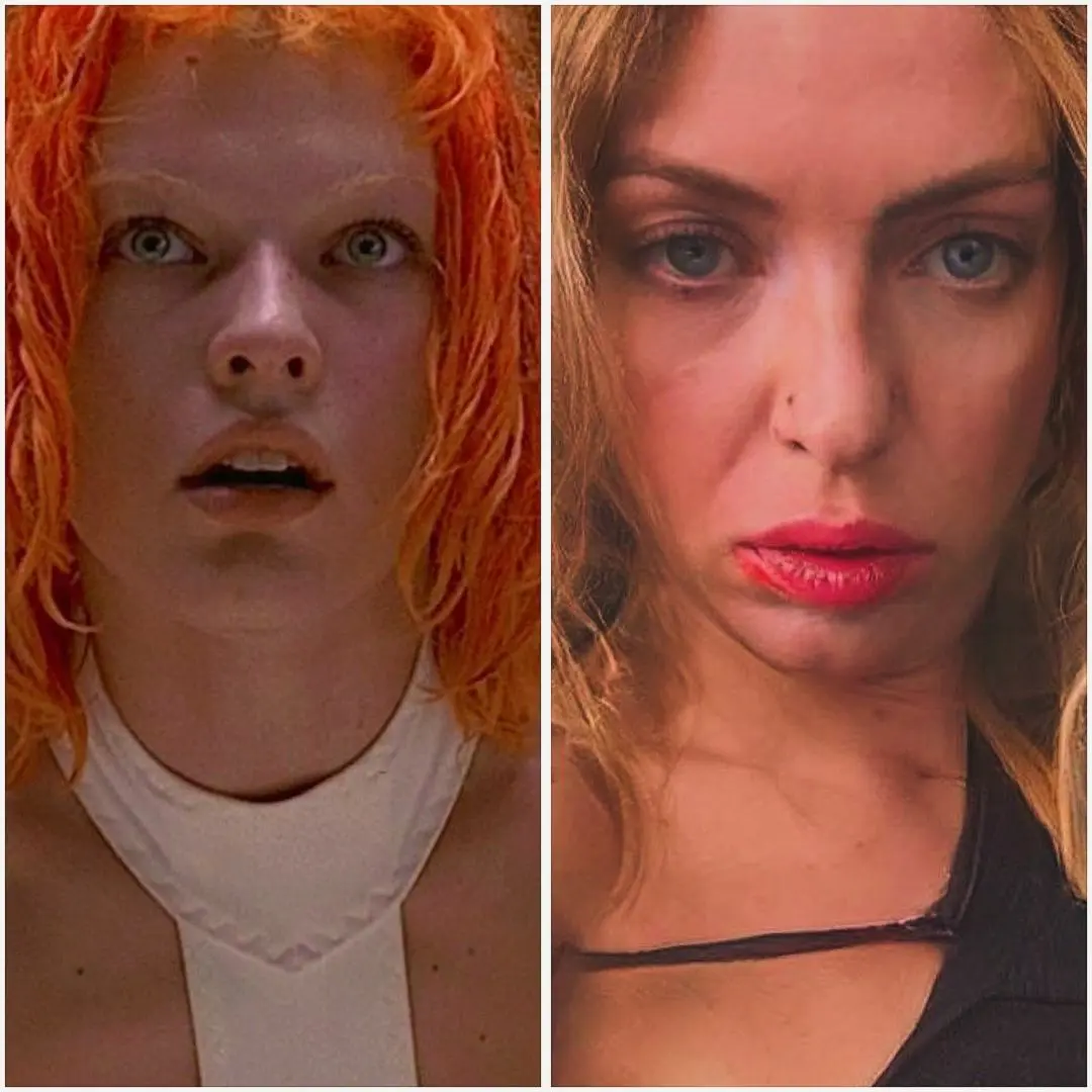 Sheila Devil se comapara con Milla Jovovich en 'El quinto elemento'.