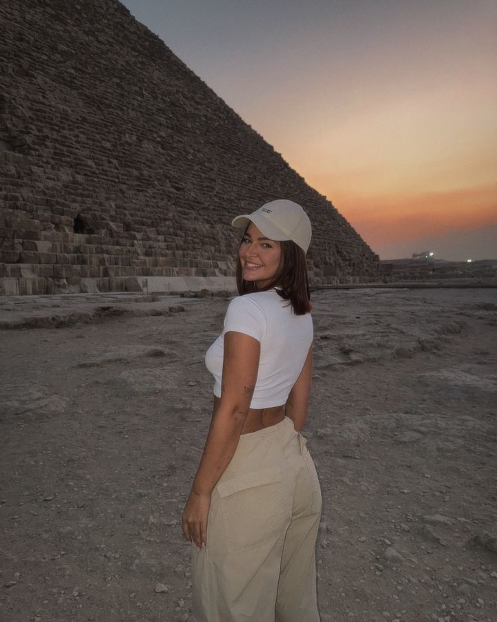 Laura Escanes en Egipto