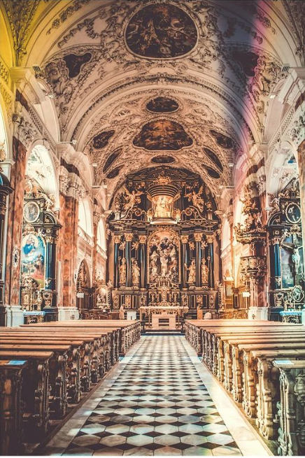 Iglesia en la que se celebró la boda de Britney.