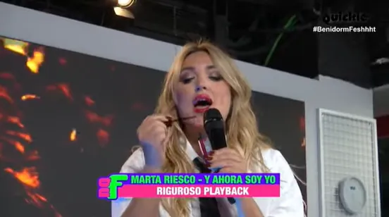 Marta Riesco y Víctor Sandoval presentan sus canciones para Eurovisión en 'NQF'