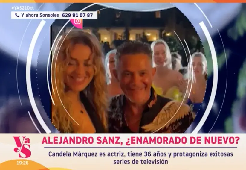 Imágenes de Candela y Alejandro en la fiesta de Paco León.