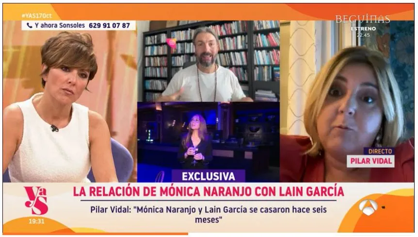 Pilar Vidal confirma la boda secreta de Mónica Naranjo.