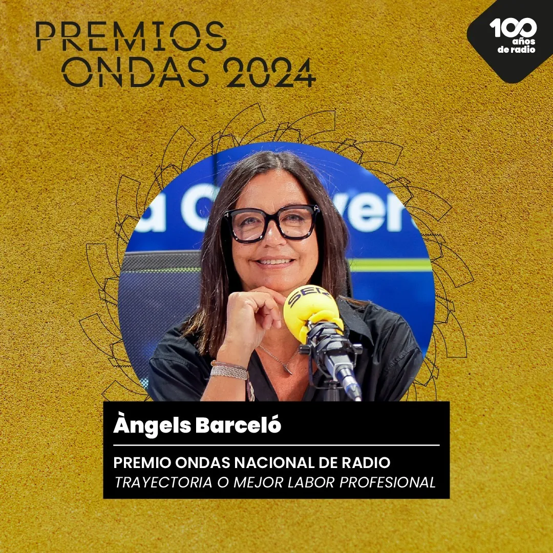 Àngels Barceló, Premio Ondas 2024