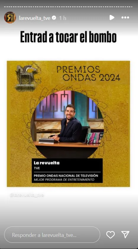 La Revuelta, Premio Ondas 2024