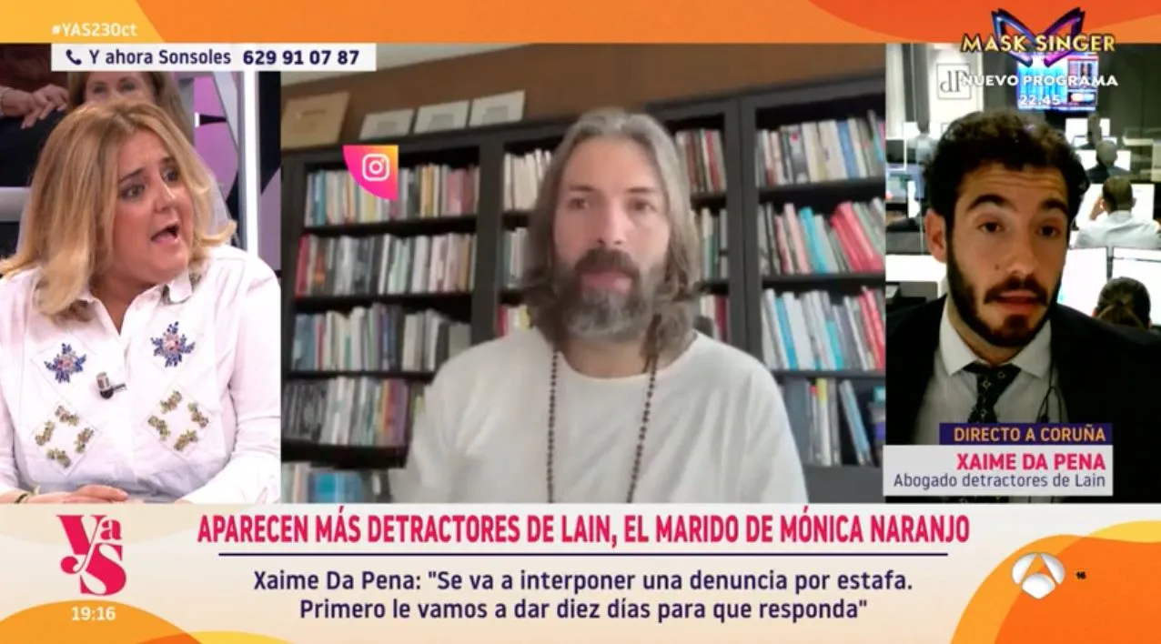 En 'Y ahora Sonsoles' hablan de la denuncia a Laín García.