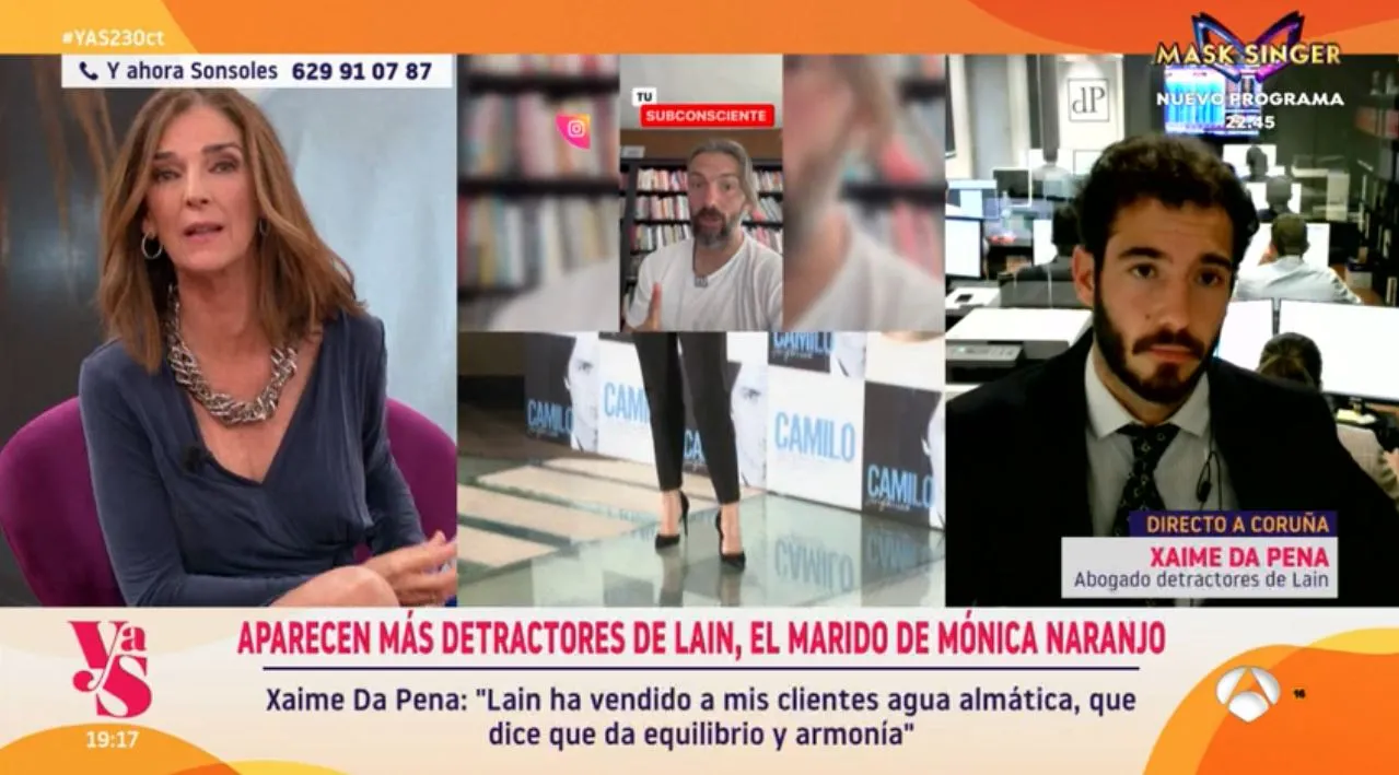 En 'Y ahora Sonsoles' hablan de la denuncia a Laín García.