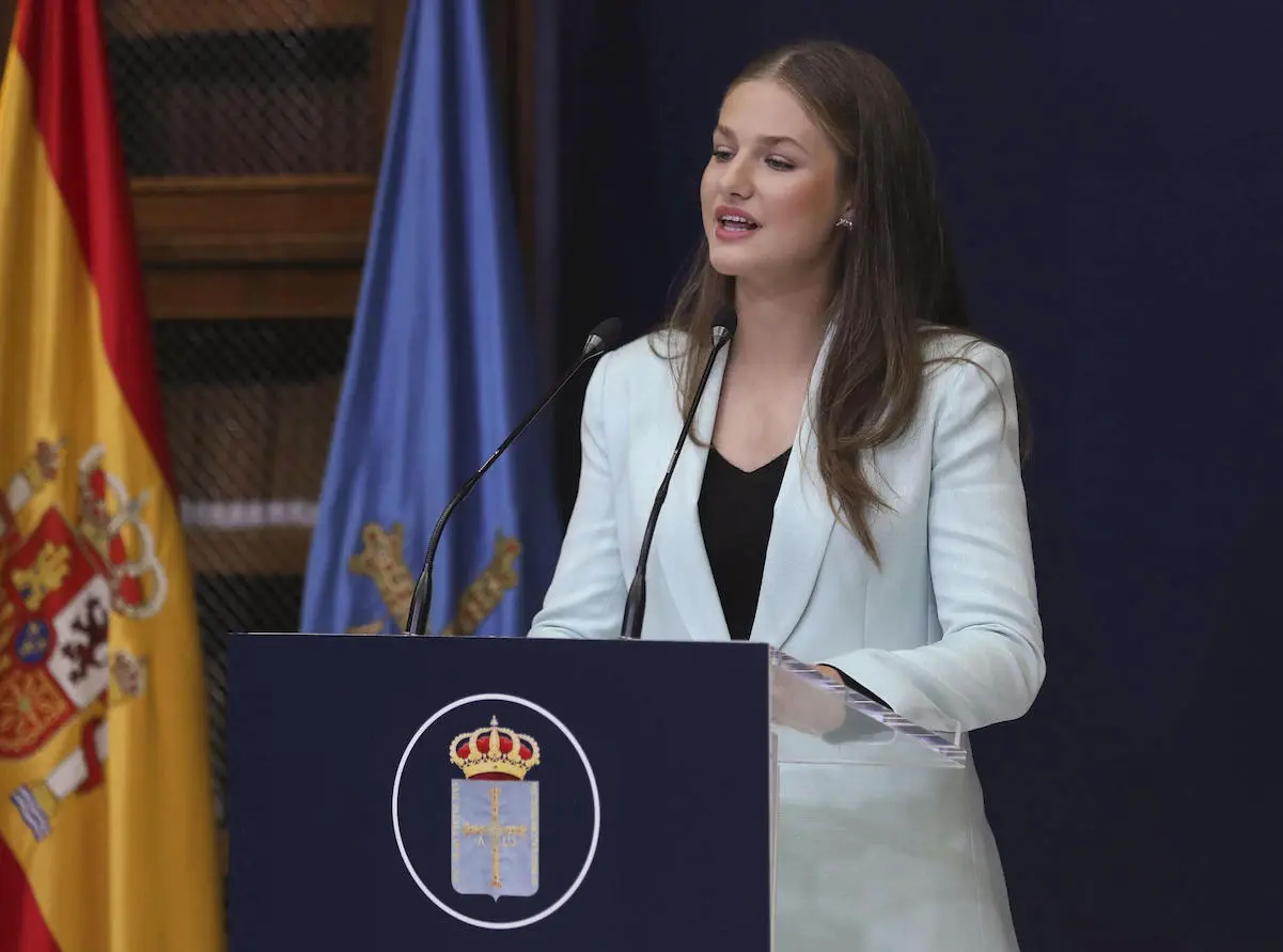 Leonor en premio Princesa de Asturias 2024