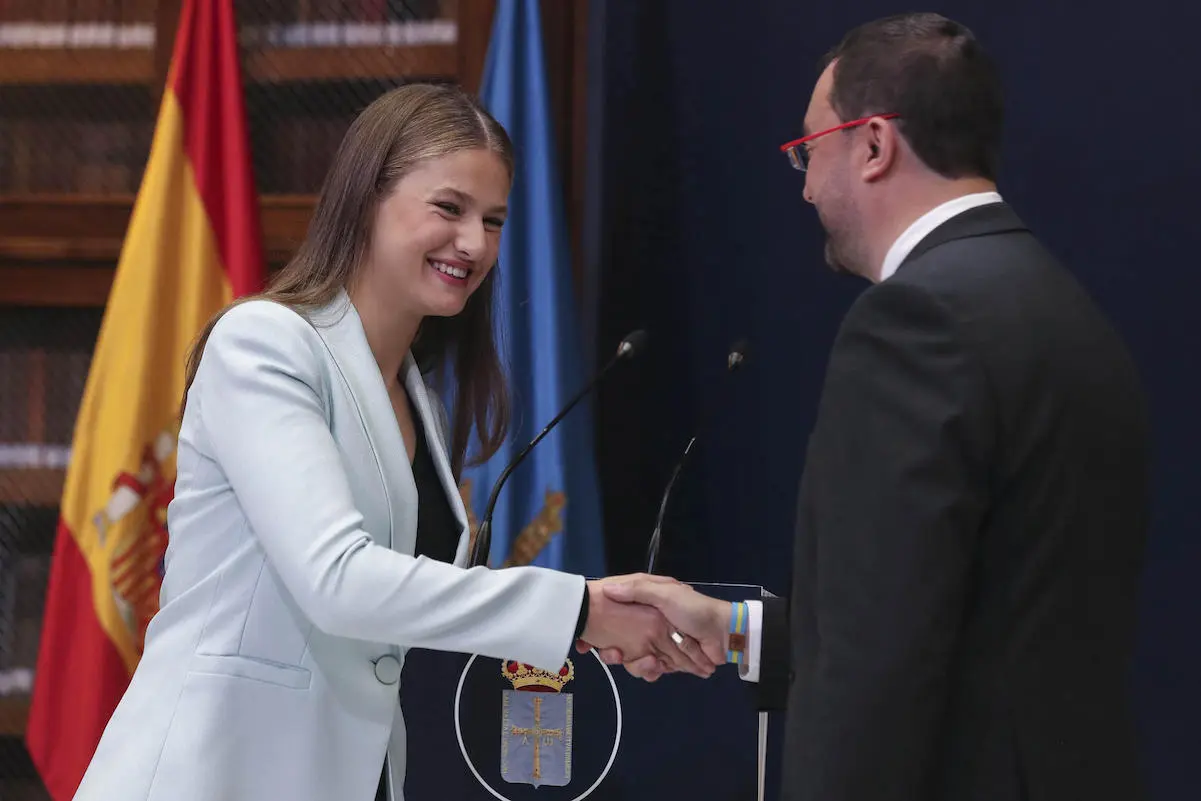 Leonor en premio Princesa de Asturias 2024