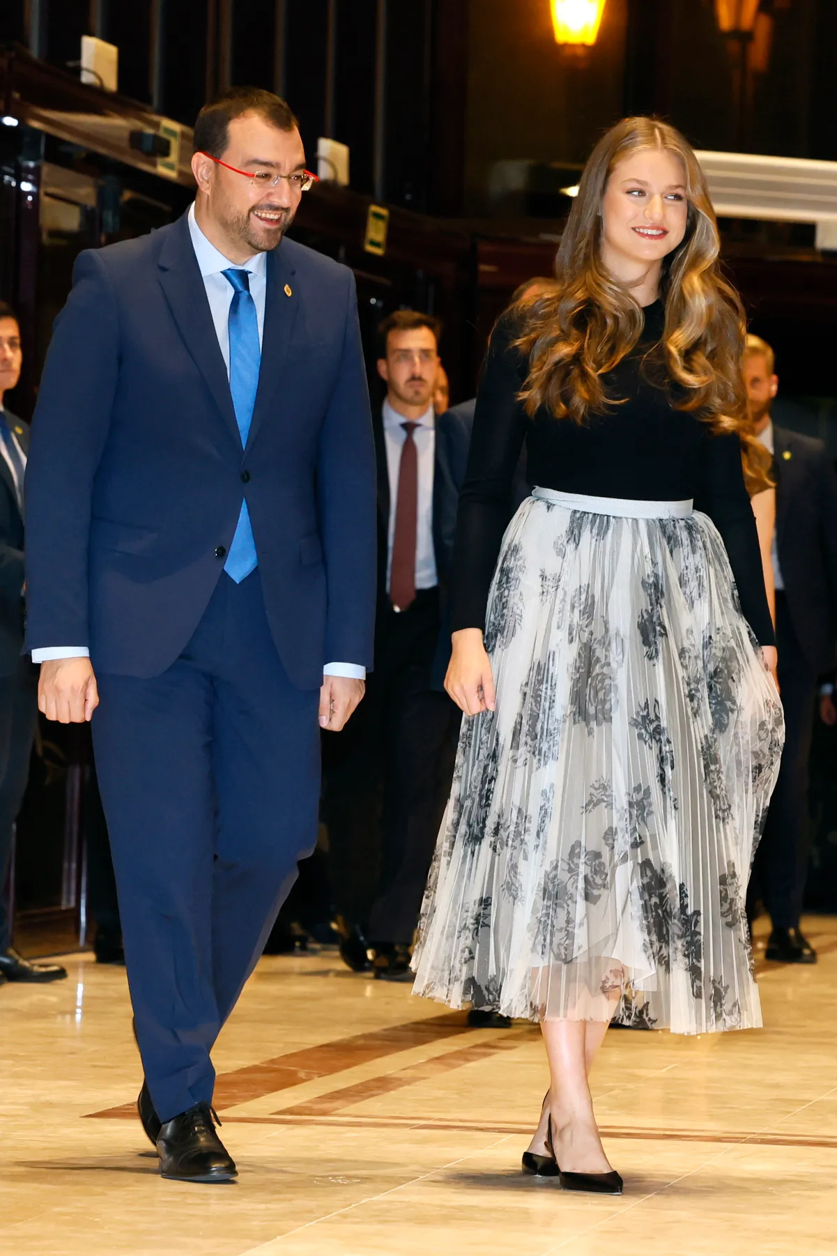 Los reyes, Felipe VI y Letizia, la princesa Leonor y la infanta Sofía, presiden el tradicional Concierto de los Premios Princesa de Asturias 2024