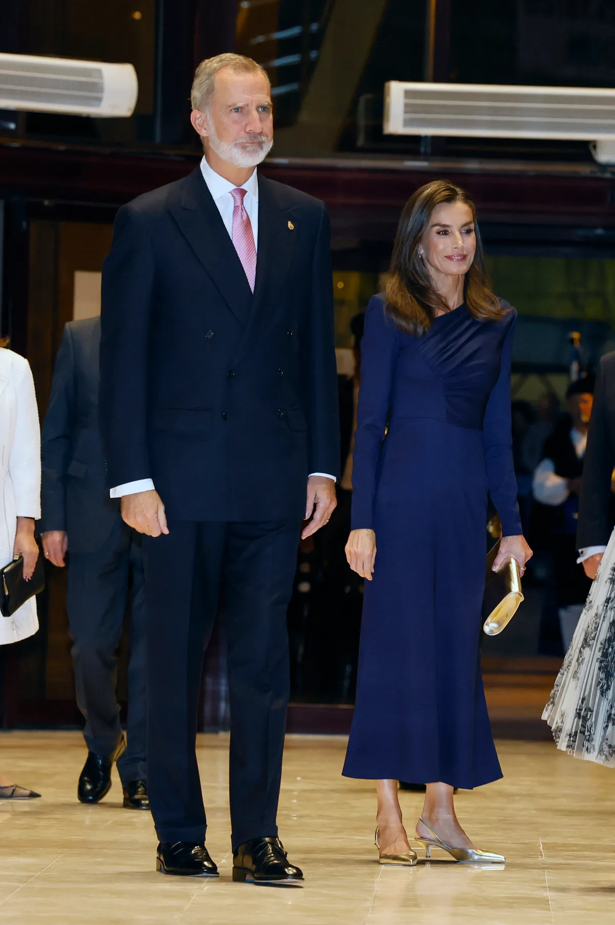 Los reyes, Felipe VI y Letizia, la princesa Leonor y la infanta Sofía, presiden el tradicional Concierto de los Premios Princesa de Asturias 2024