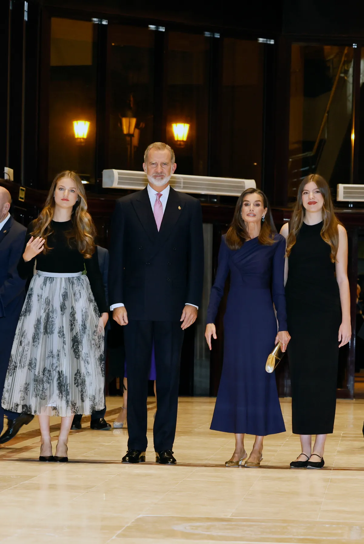 Los reyes, Felipe VI y Letizia, la princesa Leonor y la infanta Sofía, presiden el tradicional Concierto de los Premios Princesa de Asturias 2024