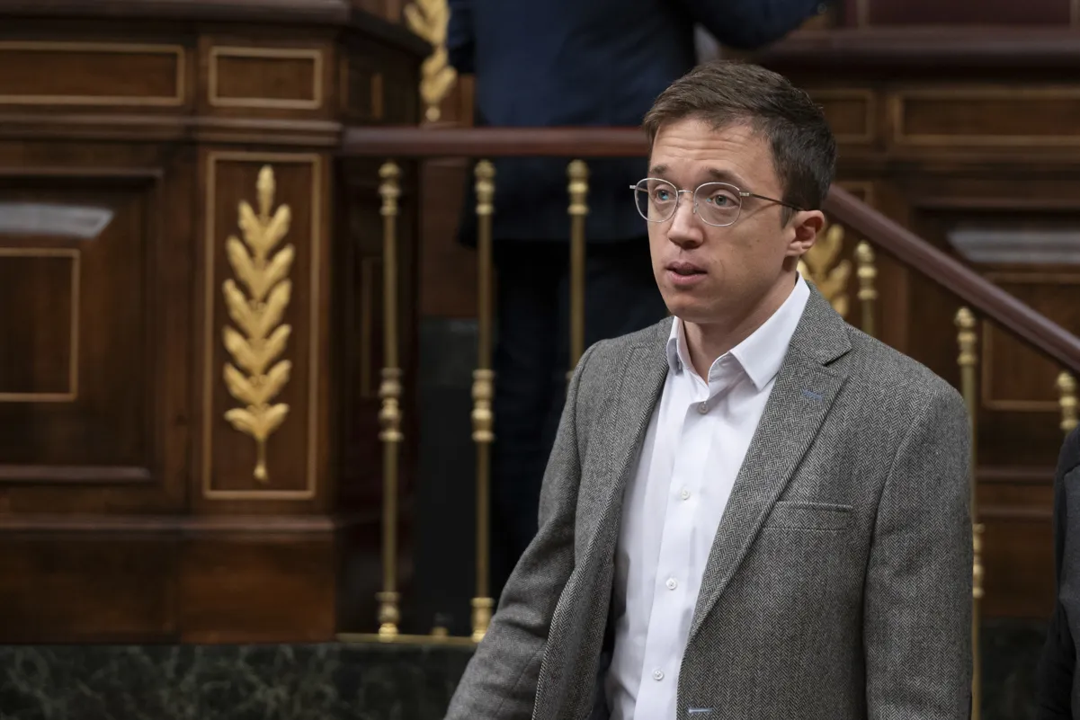 Iñigo Errejón, en el Congreso.