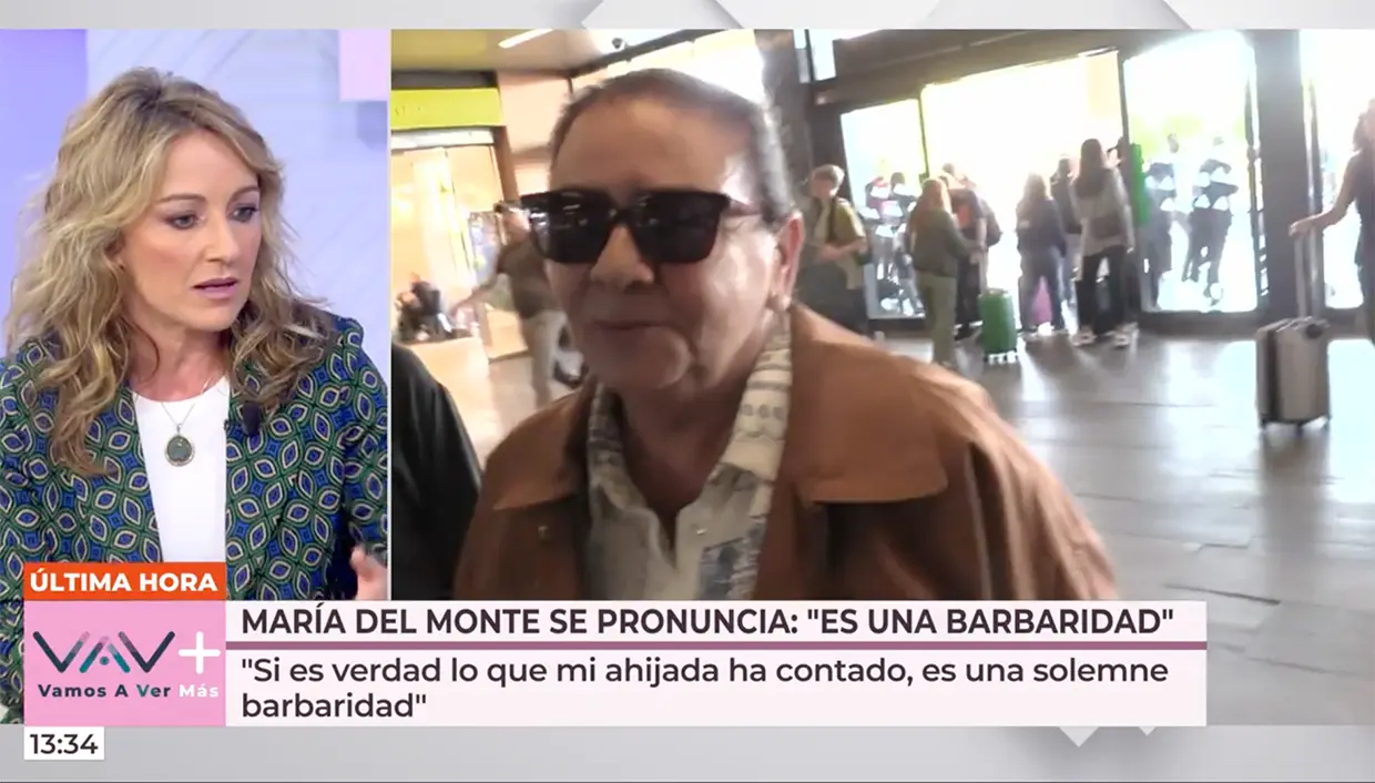 María del Monte ha hablado públicamente, por primera vez, de la dura situación de su ahijada en Cantora