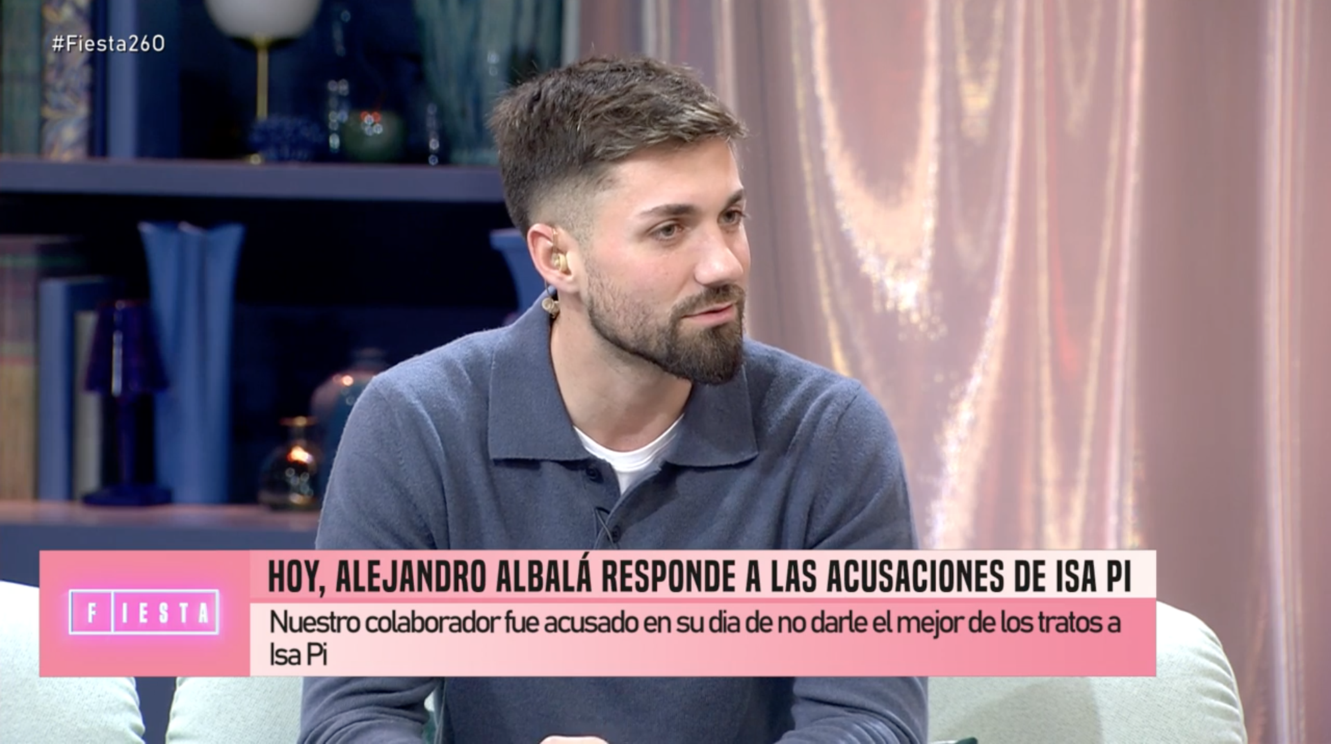 Alejandro Albalá, también presente en el plató de 'Fiesta', dio su opinión sobre el tema. TELECINCO