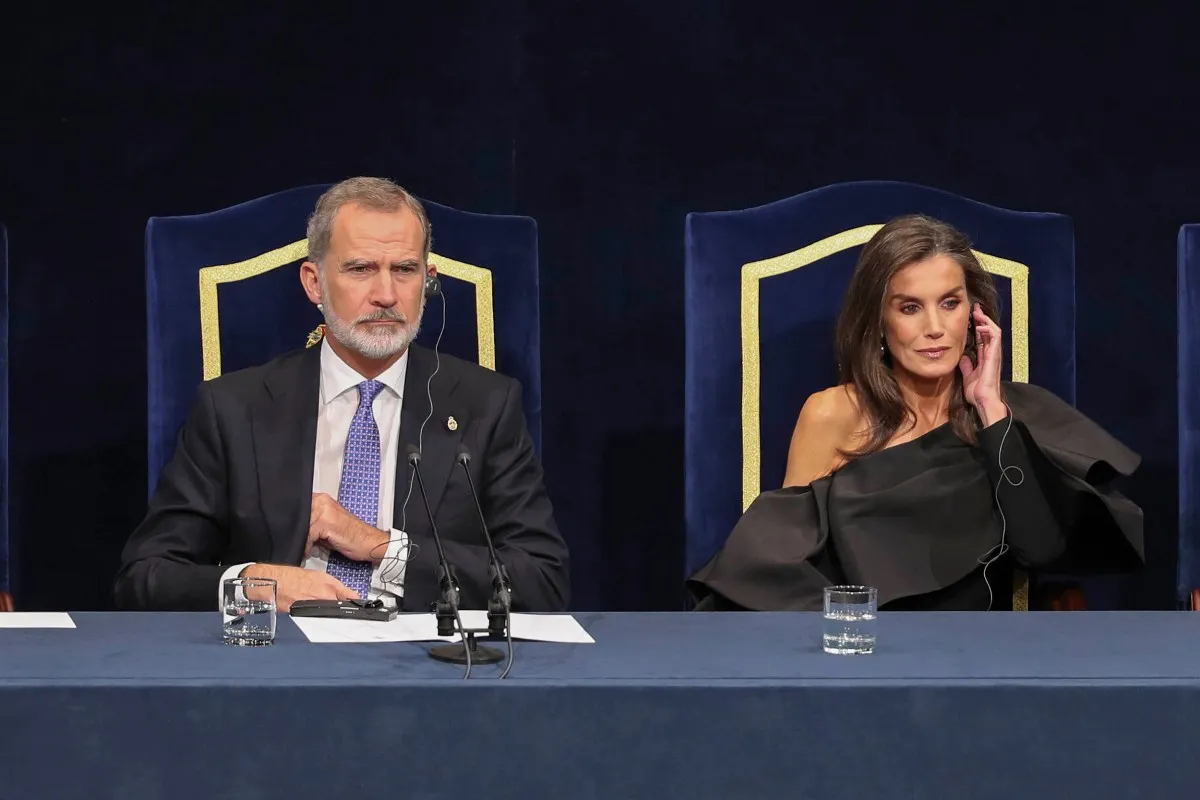 Felipe y Letizia hace unos días en los premios Princesa de Asturias.