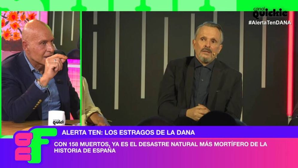 Matamoros no ha tenido problemas en hundir a Bosé por sus posturas negacionistas. NI QUE FUÉRAMOS SHHH