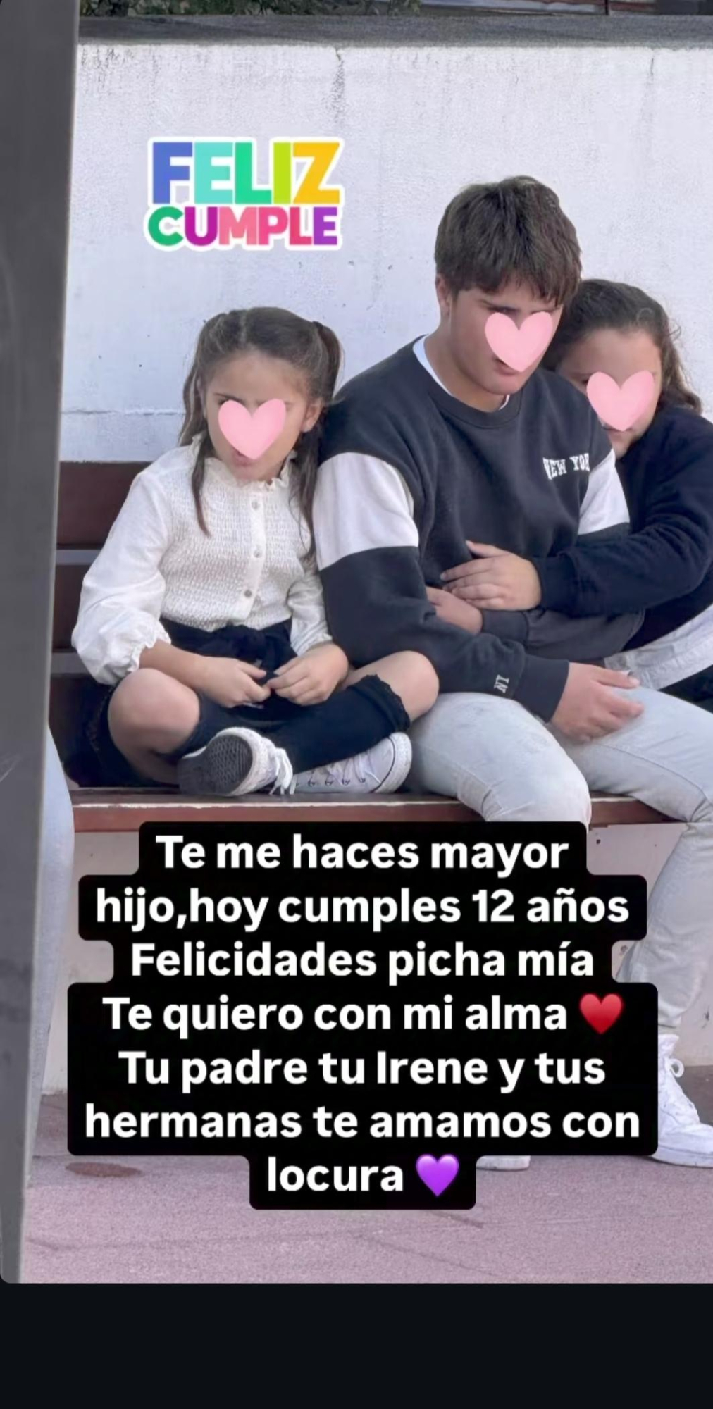 Kiko Rivera felicita a su hijo Fran por su 12 cumpleaños