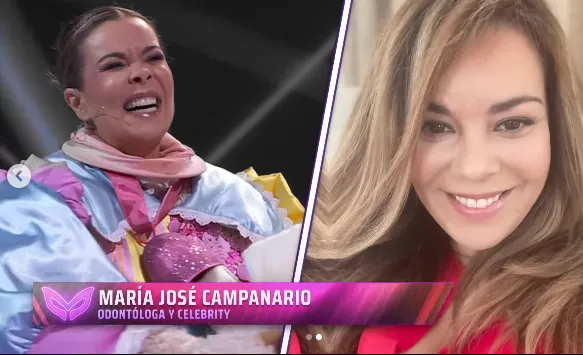 María José Campanario en Mask Singer