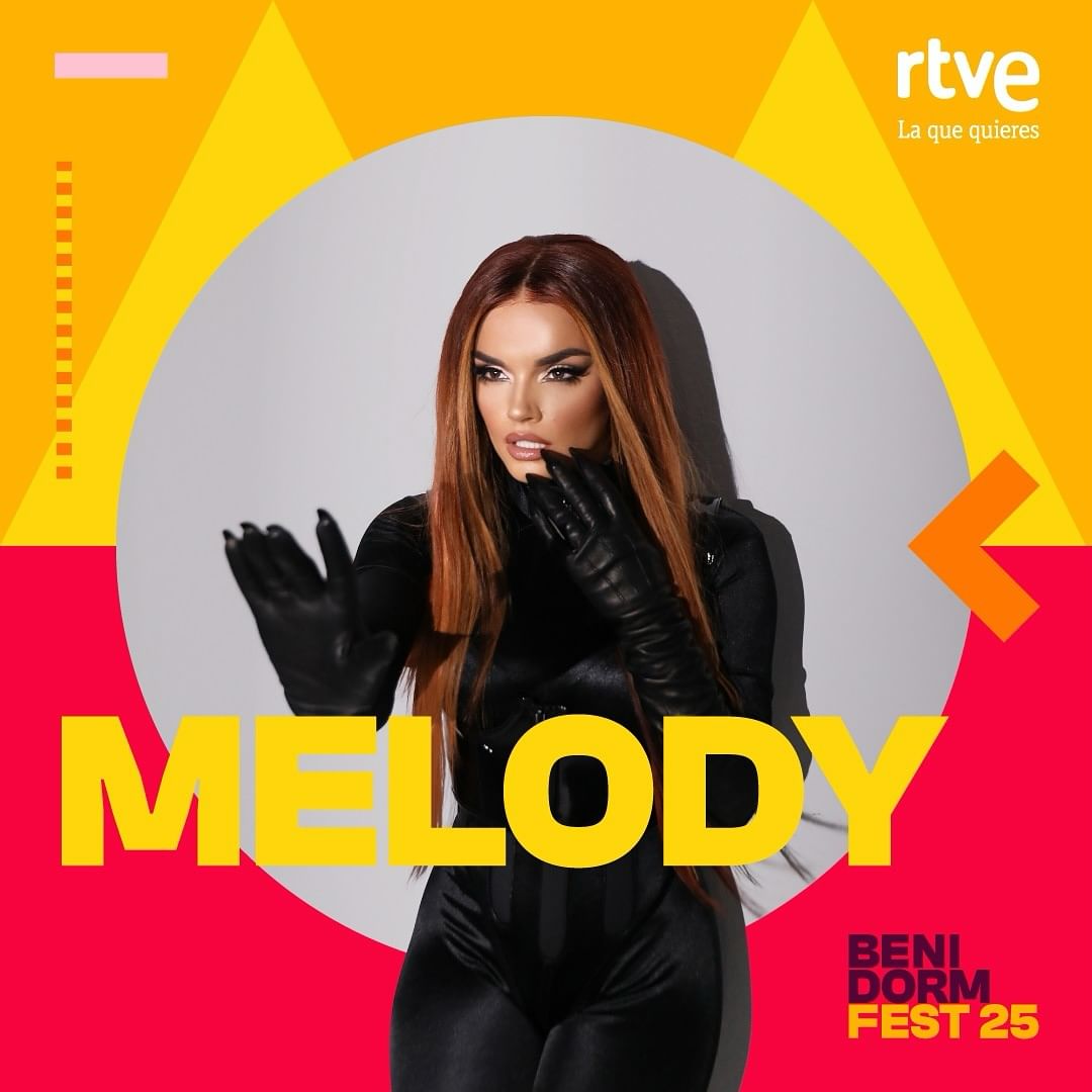 Melody, confirmada para el 'Benidorm Fest 2025'. RTVE